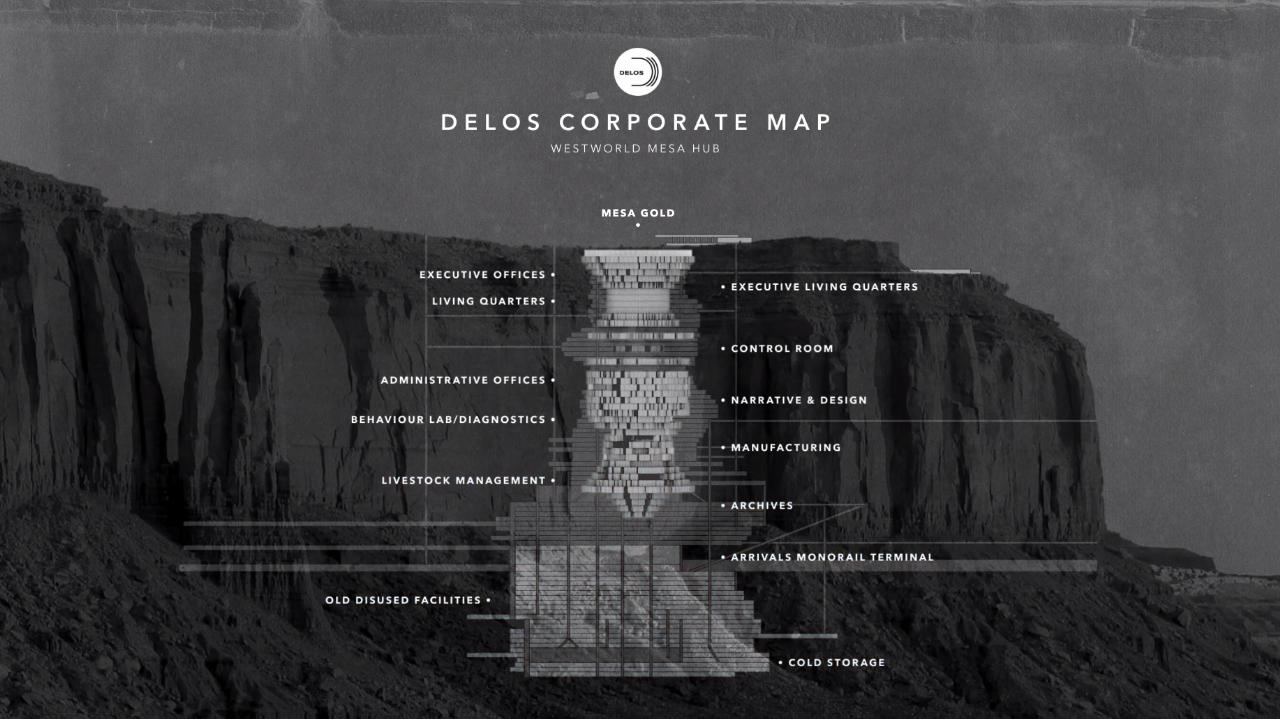 delos corporate office map