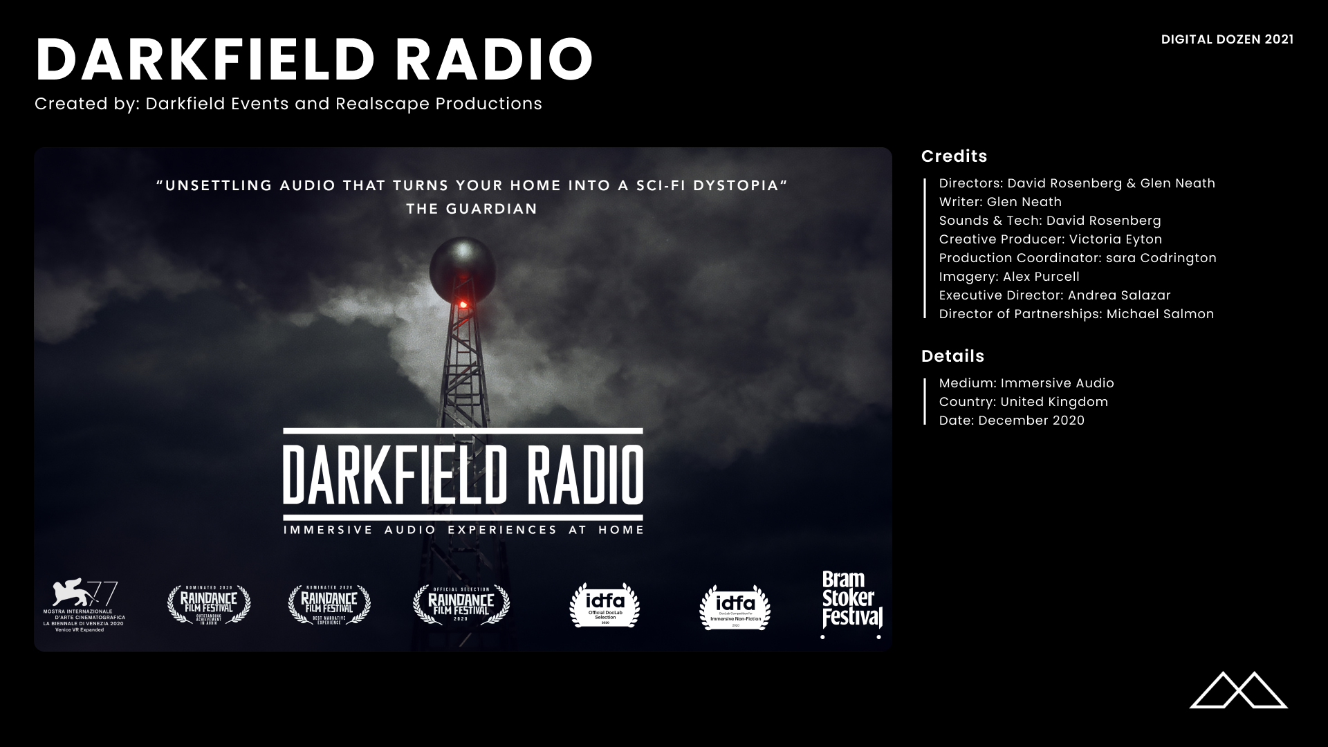 Darkfield Radio Credits